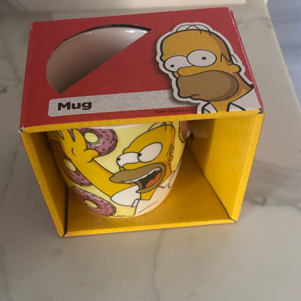 Homer Simpson Nostalgic Fox The Simpsons Mug